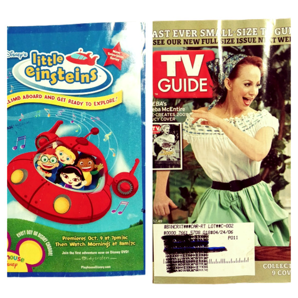 TV Guide Reba McEntire as Lucy Cover 2005 Last Issue Collectible Small Size VTG - Picture 4 of 9